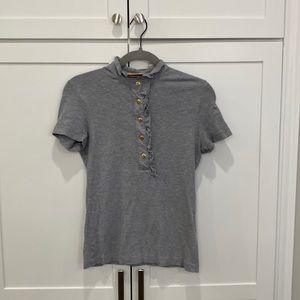 Tory Burch grey polo